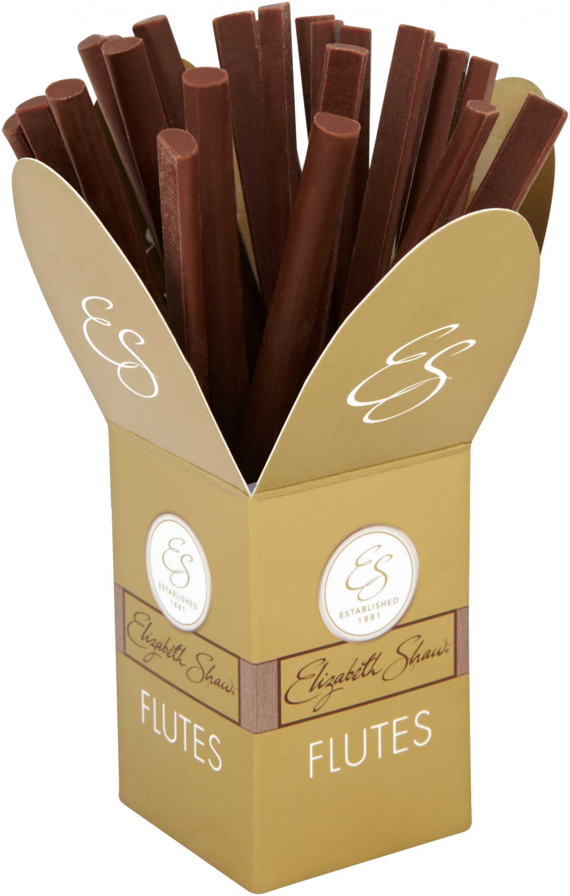 Elizabeth Shaw Milk Chocolate Amaretto Flutes Chocolate Elizabeth