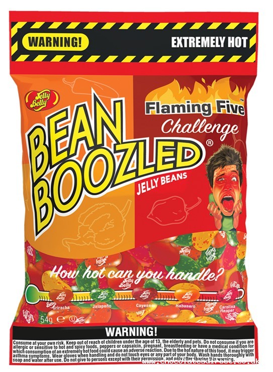 Jelly Belly Jelly Belly Bean Boozled Flaming Five Bag Brands Jelly
