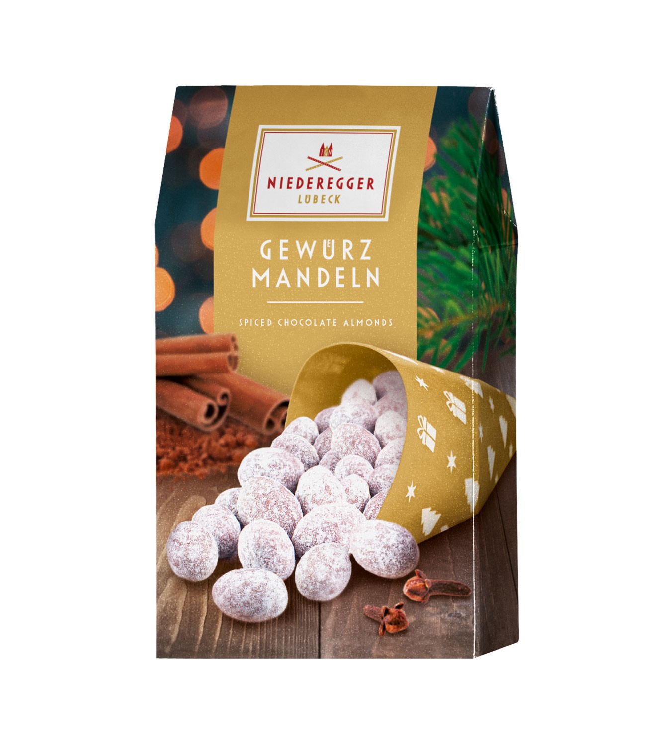 Niederegger Chocolate Spiced Almonds 100g