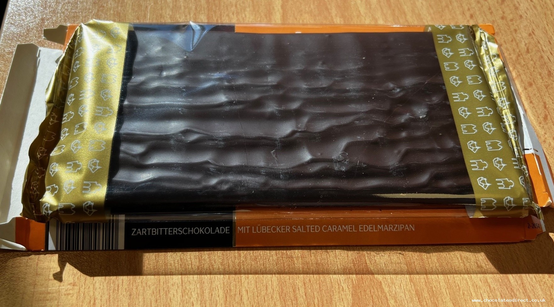 Orange marzipan bar 140g
