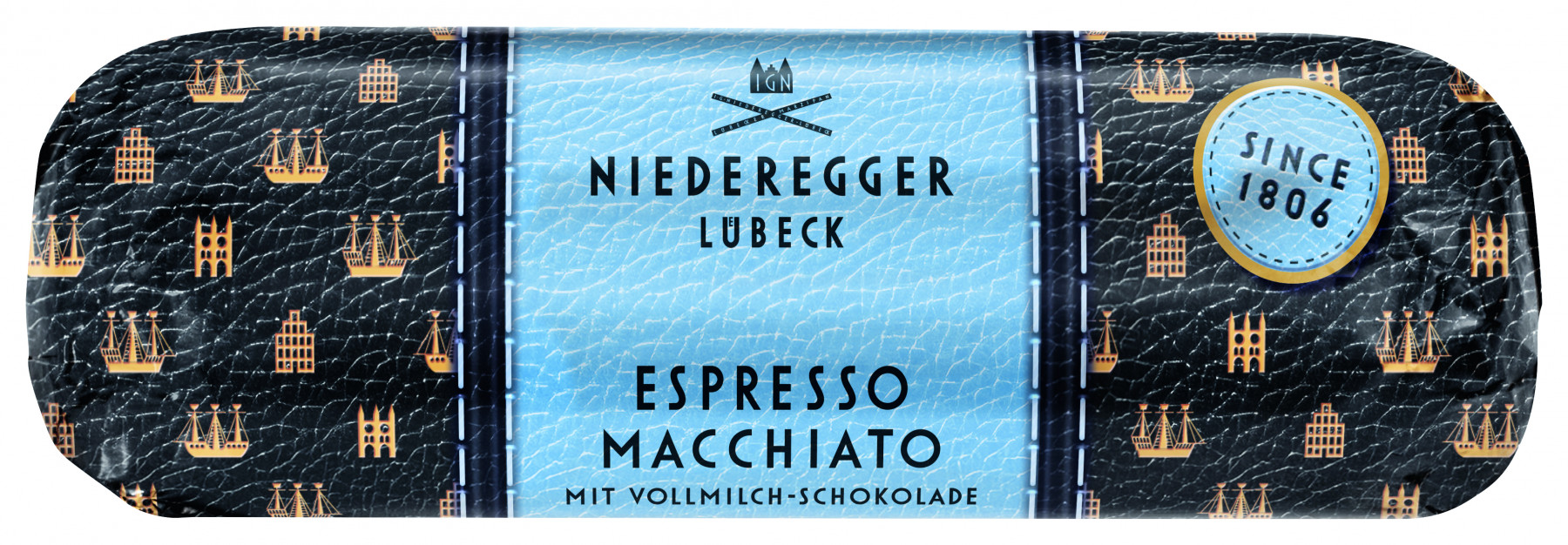 Signature Loaf Coffee marzipan in milk chocolate 125g