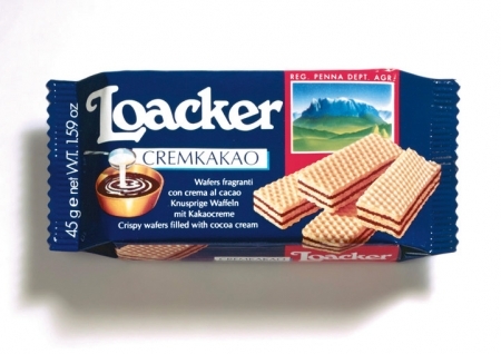 Loacker Cremkakao Wafers 45g