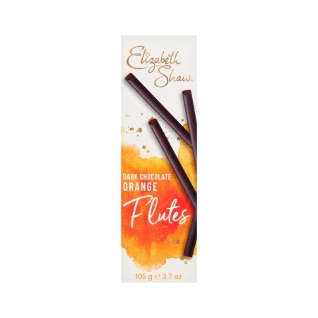 Dark Chocolate Orange Flutes