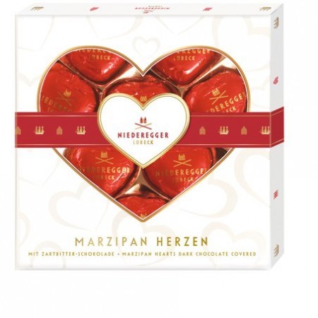 Niederegger Classic Marzipan Hearts 125g