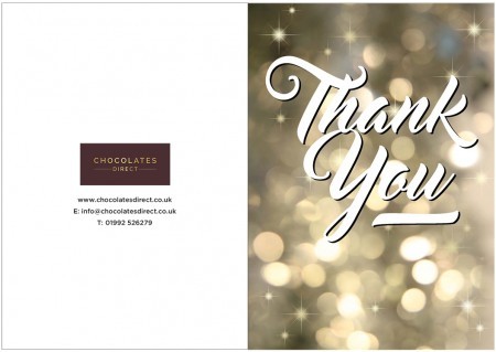 Sparkle Thank You Gift Card