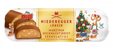 Marzipan Christmas Edition Loaf - Speculoos