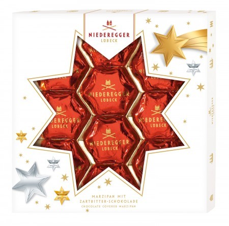 Niederegger Marzipan Christmas Stars 125g