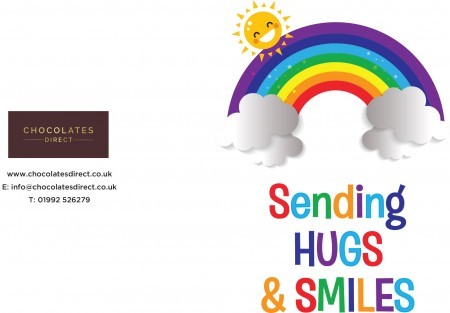 Sending Hugs & Smiles Personalised Gift Card