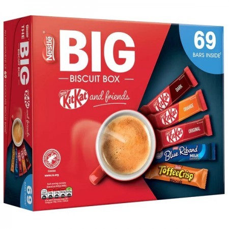 Nestle Big Box of bars - 69 pieces 25% OFF