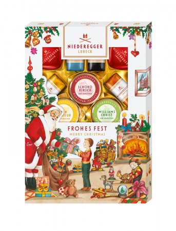 Marzipanerie in Christmas Gift Sleeve 206g